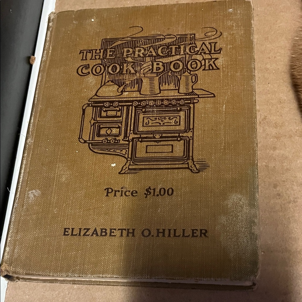 The Practical Cook Book - Brown Cover 1910